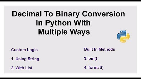 Python Conversion Programs - YouTube