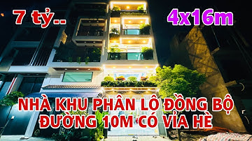 Bán nhà quận 12/ Đường Tô Ngọc Vân - Thống Nhất (616)Còn Duy nhất 1 căn nhà khu phân lô, dân trí cao