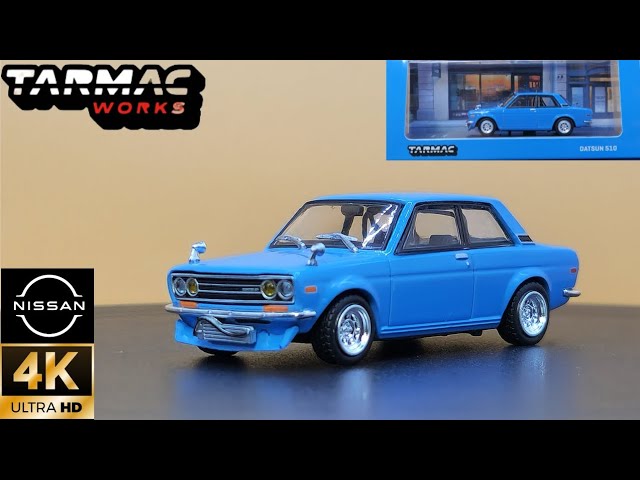 Tarmac Works 1/64 日産 ダットサン Datsun 510 Light Blue - YouTube