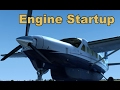 FSX Cessna 208 Caravan Tutorial. P2 Startup & Taxi out