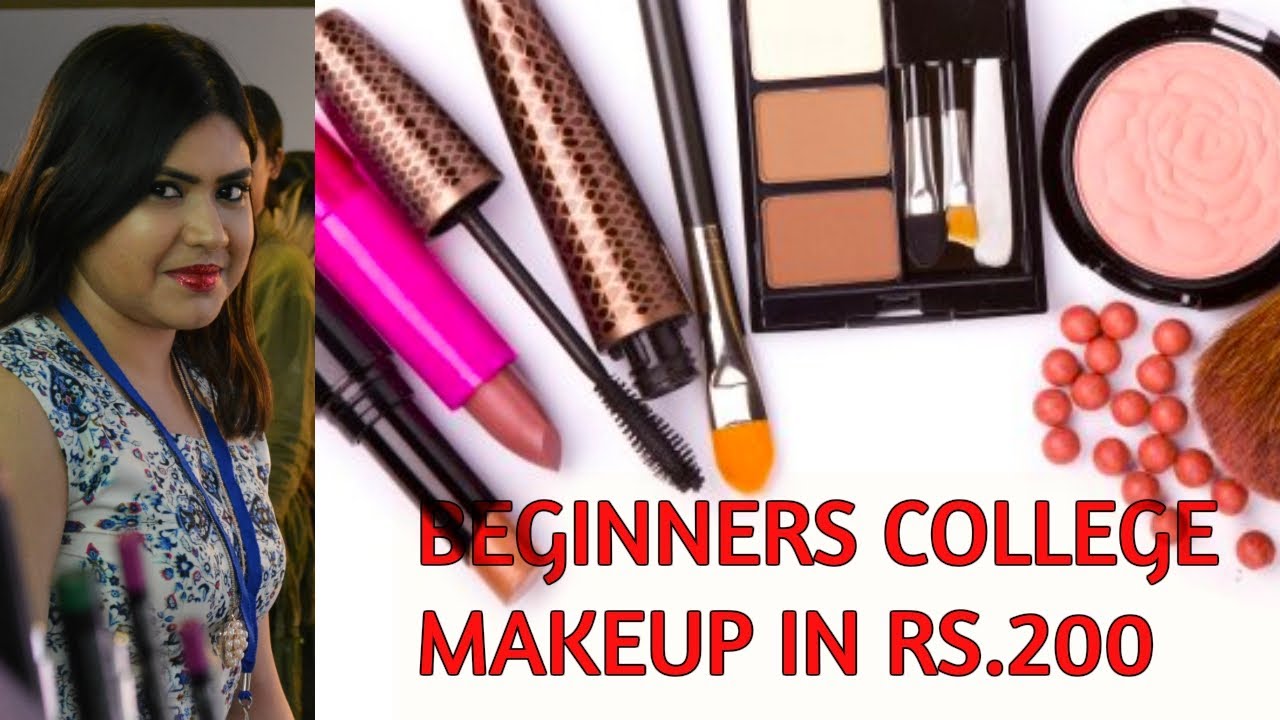 All Under Rs 200 Beginners Makeup Kit Ultra Affordable Makeup