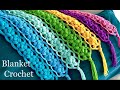 Manta a Crochet facil de hacer tejido de punto flores Jazmin