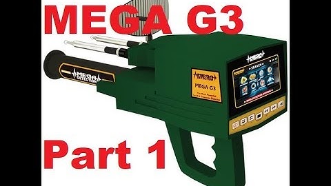 Mega G3 Gold Detector Device New version 2018 | Part 1 INTRO & Parts and Components