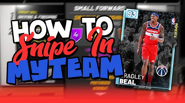 HOW TO SNIPE IN MYTEAM... 500 MT DIAMONDS! | Pt. 3 | NBA2K19