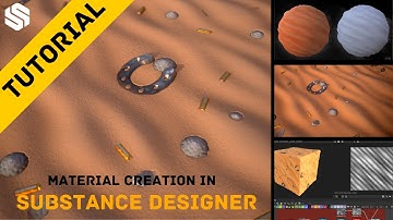 🔥Easily Create Stylized Sand Material in Substance Designer [FREE TUTORIAL]