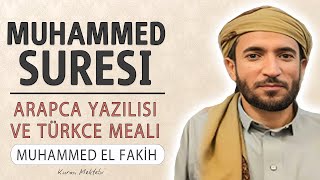 Muhammed Suresi Anlamı Dinle Muhammed El Fakih Muhammed Suresi Arapça Yazılışı Okunuşu Ve Meali
