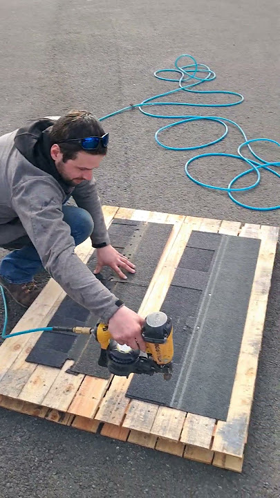 IKO Dynasty shingle test! #roofing