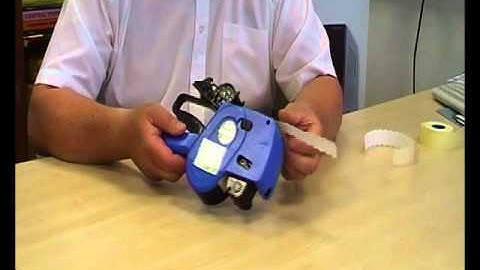 Loading a Kendo Labelling Gun.wmv