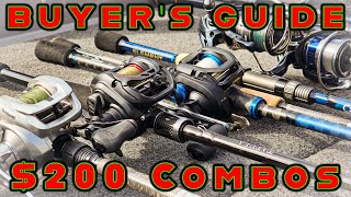 Buyer's Guide: Best $200 Rod and Reel Combos! — Tactical Bassin