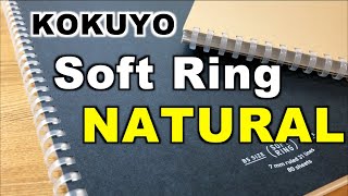 Amazing Writing Comfort! KOKUYO Soft Ring Notebook Natural screenshot 5