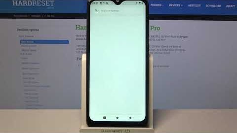 OUKITEL C15 Pro - How to Open Display Settings & Change Font Size