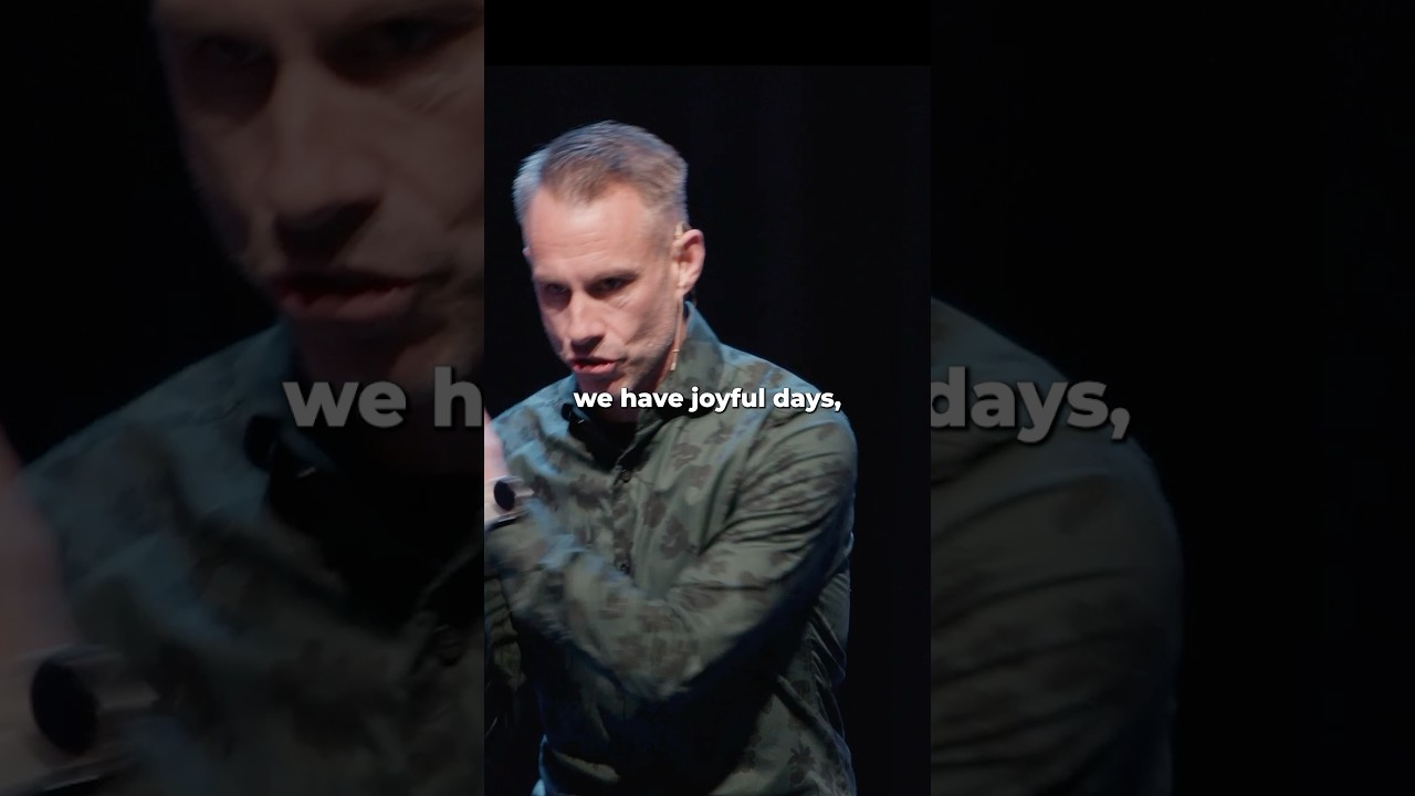 Even on the hard days, God isn’t demanding constant joy—He’s patiently forming it within us #God