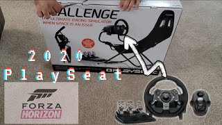 2020 Playseat Challenge Black for Playstation 5 Unboxing | Forcing Steering Wheel | Forza Horizon 4