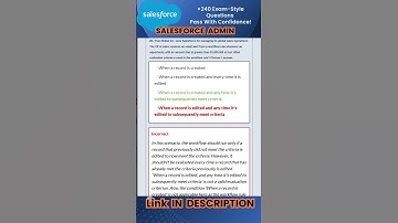 How to Pass the Salesforce Admin Exam – Mock Questions & Real Practice Test 2025 | 11 #shorts