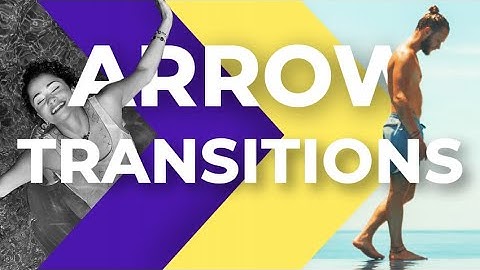 Arrows Transitions After Effects Templates