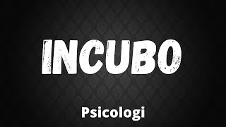 Watch Psicologi Incubo video