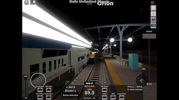 Roblox rails unlimited derailments #14 east coast train crashes (plus a new train).