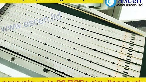 ASCEN PCB separator multi panel cutting machine multi-strip depaneling machine