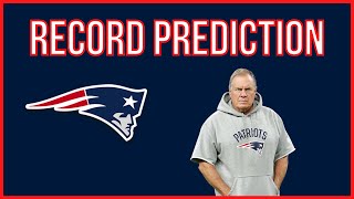 New England Patriots 2021 Record Prediction and Schedule Preview