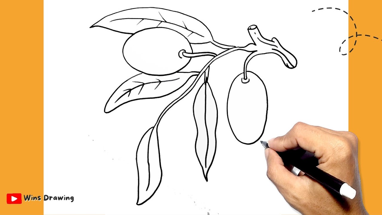 olivedayoll　手描きイラスト How to draw Green Olives - YouTube