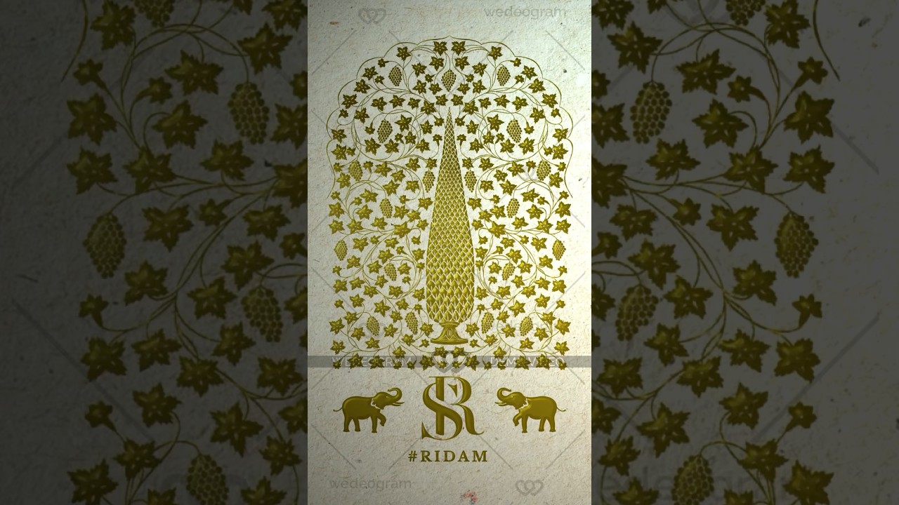 FIRDAUS Save The Date by wedeogram | Whatsapp Wedding Invitation Video