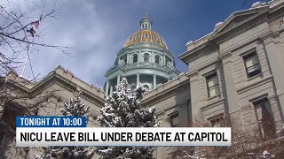 Proposed bill would extend family leave for NICU families up to 12 weeks