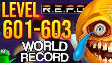 R.E.P.O. Solo World Record Level 601-603 | ROAD TO LEVEL 700!💀