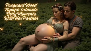 Pregnant Wood Nymph | Intimate Belly Moments With Her Partner