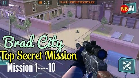 Sniper Master City Hunter Brad City Top Secret Mission 1-2-3-4-5-6-7-8-9-10 Android/iOS