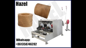 paper rope making machine double line