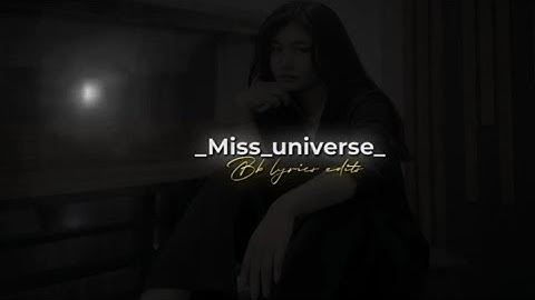 Miss universe kg14 XML present 🌈👑 check description alight motion edits 🔰✅ #mizo #lyrics #video 🌈👑