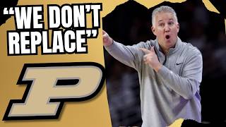 Matt Painter Says Purdue Doesn't "Replace" Stars, They "Move On To The Strengths Of The Next Group."