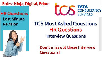 TCS HR Most asked questions || HR Interview Questions || TCS NQT #tcs