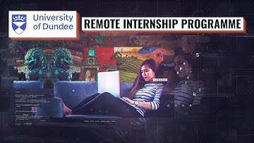 Pagoda Projects //  Remote Internship Programme 2020 //  University of Dundee