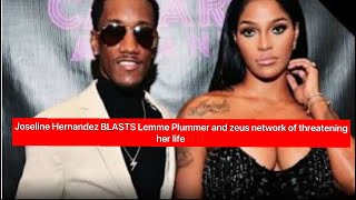 Joseline Hernandez Blast Lemuel Plummer  and zeus network of Threating her life‼️