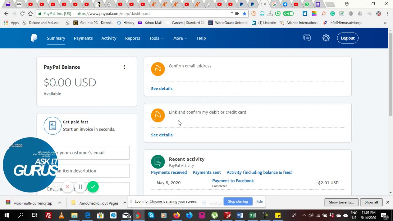How to create paypal api credentials even when you don t have select