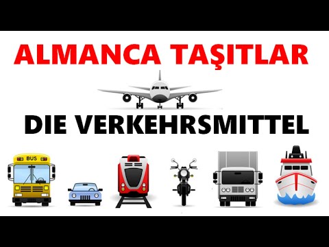 71.DERS ALMANCA |11.sınıf 4.ünite ders 20| Taşıtlar ve ulaşımla ilgili fiiller | die Verkehrsmittel