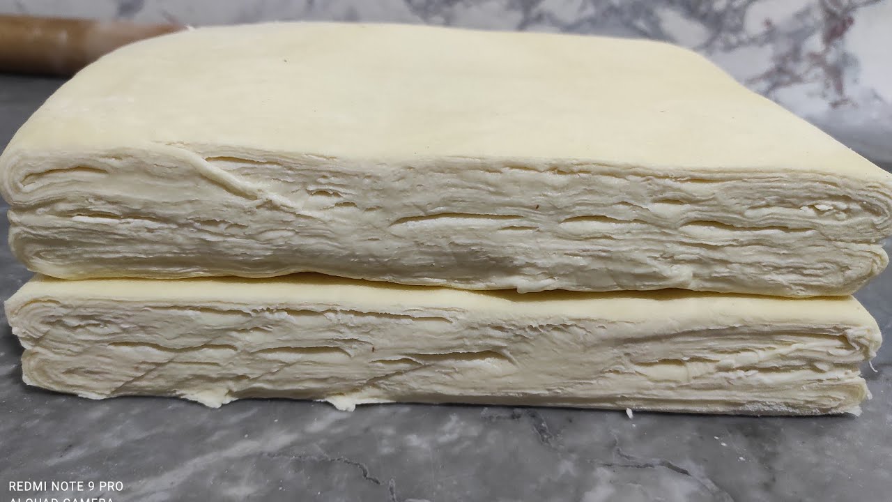 وداعا لكل وصفات العجينة المورقة ورجعي بروفسيونال بهذه الوصفة عجينة مورقة خفيفة بأدق التفاصيل