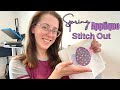 Work with me/Easter egg appliqué/Testing Etsy designs