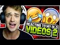 REACTING TO EVEN OLDER VIDEOS!! | HOW BAD CAN IT GET
