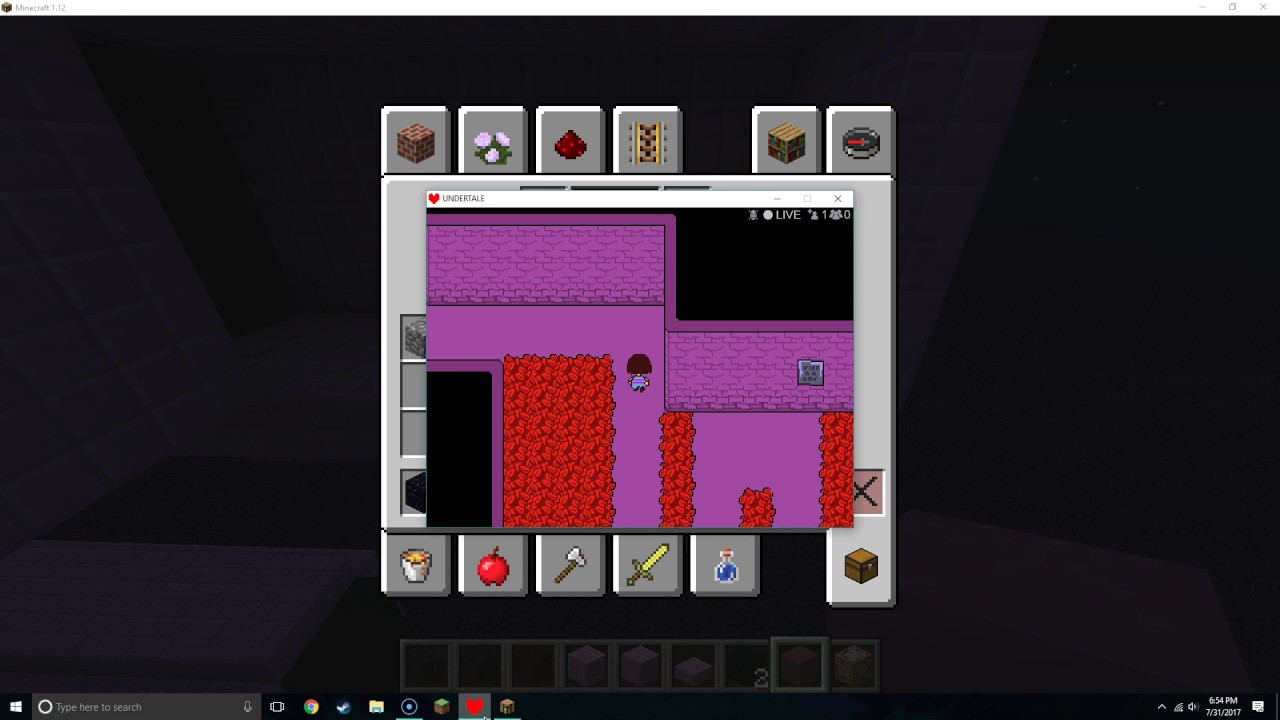 Minecraft | Building the Undertale Map [5] - YouTube