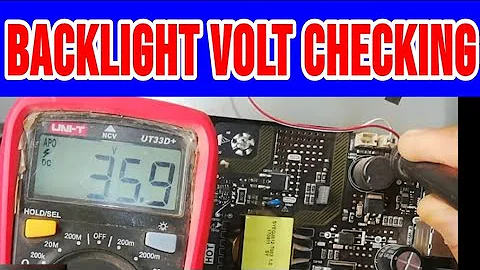 Backlight volt checking | LED TV Backlight Problem | Earn money with electronics projects
