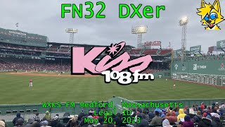 KISS 108 | WXKS-FM Medford, Massachusetts Legal ID (5/20/2023)