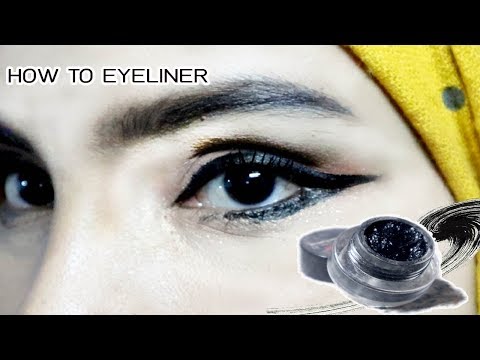 How to eyeliner วิธีทำอายไลเนอร์ใช้เอง ในงบ 16  บาท | นูจิดาภา