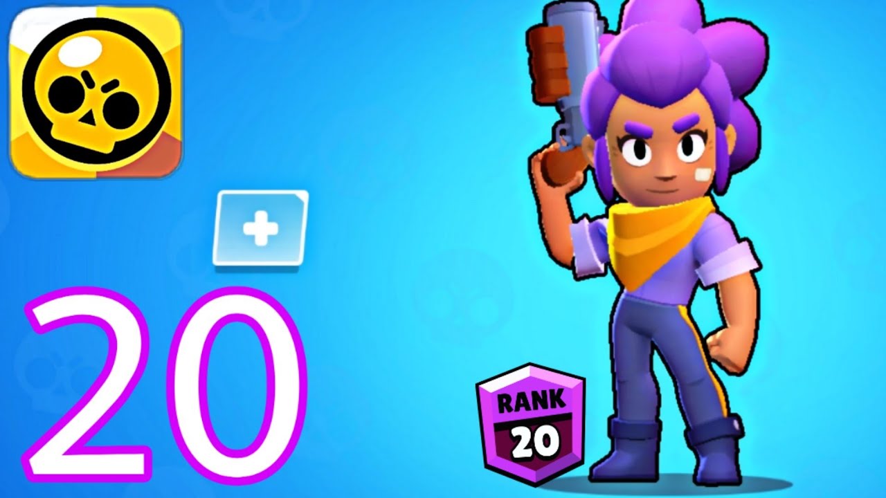 Brawl Stars Gameplay Walkthrough Part - 20 Shelly Rank 20 ...