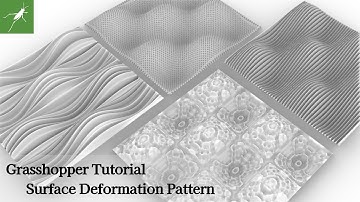【Grasshopper Tutorial】Surface Deformation Pattern