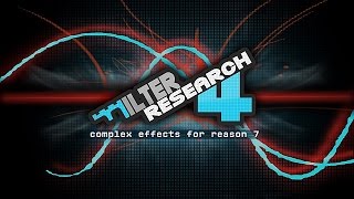 Filter Research 4 ReFill Video Demo - for Propellerhead Synchronous