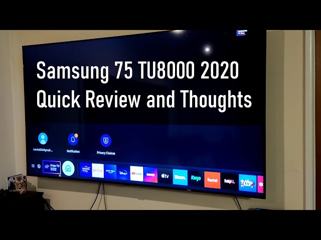 TV 4K Samsung TU8000: sem inventar a roda — Review - Meio Bit