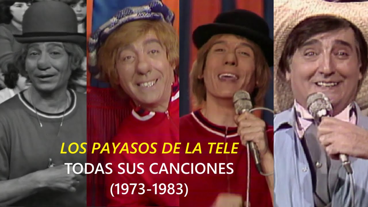 Los Payasos de la Tele | Todas sus canciones (1973-83) | Gaby, Fofó, Miliki, Fofito, Milikito y Rody