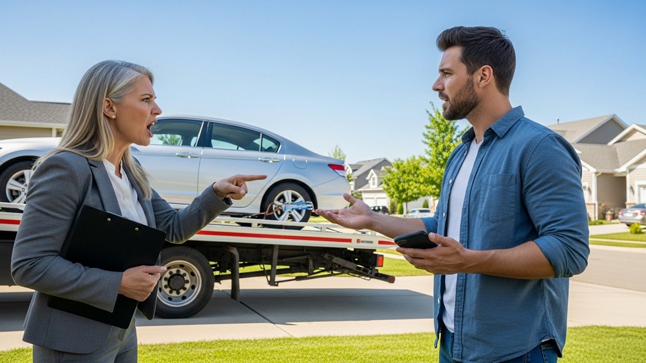 Karen Blocked My Driveway Repeatedly, Finally Got Her Car Impounded!